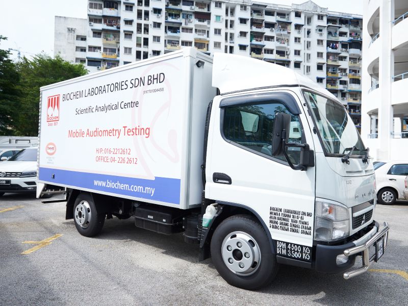 Mobile Audiometry - Biochem Laboratories Sdn Bhd